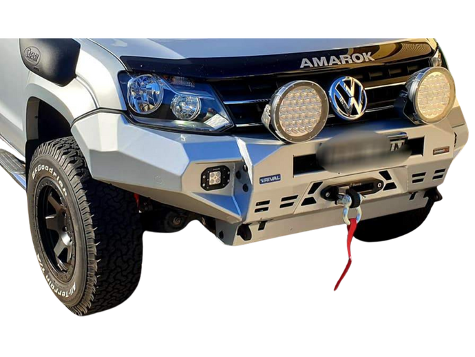 Gen 1 Amarok Rival Bull Bar + Spotlights bundle inc fitment