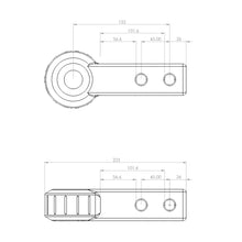 Load image into Gallery viewer, Aluminium Recovery Hitch (Extended)