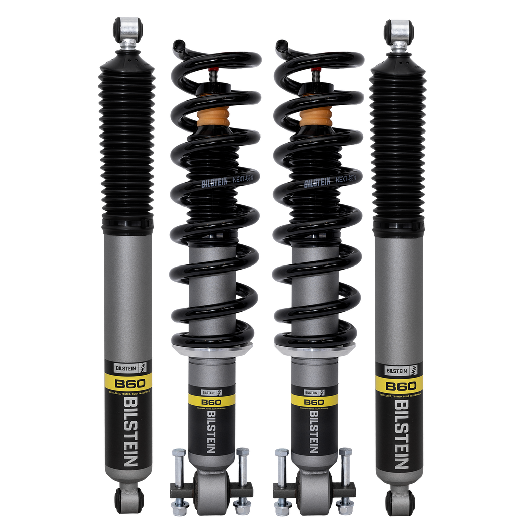 Bilstein B60 60mm Big Bore Damper - Front assembled Struts -  Rear Shocks - 23+ Amarok NF / Ford Ranger Next Gen