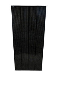 12v Direct Solar Panel - Low Profile Black Frame